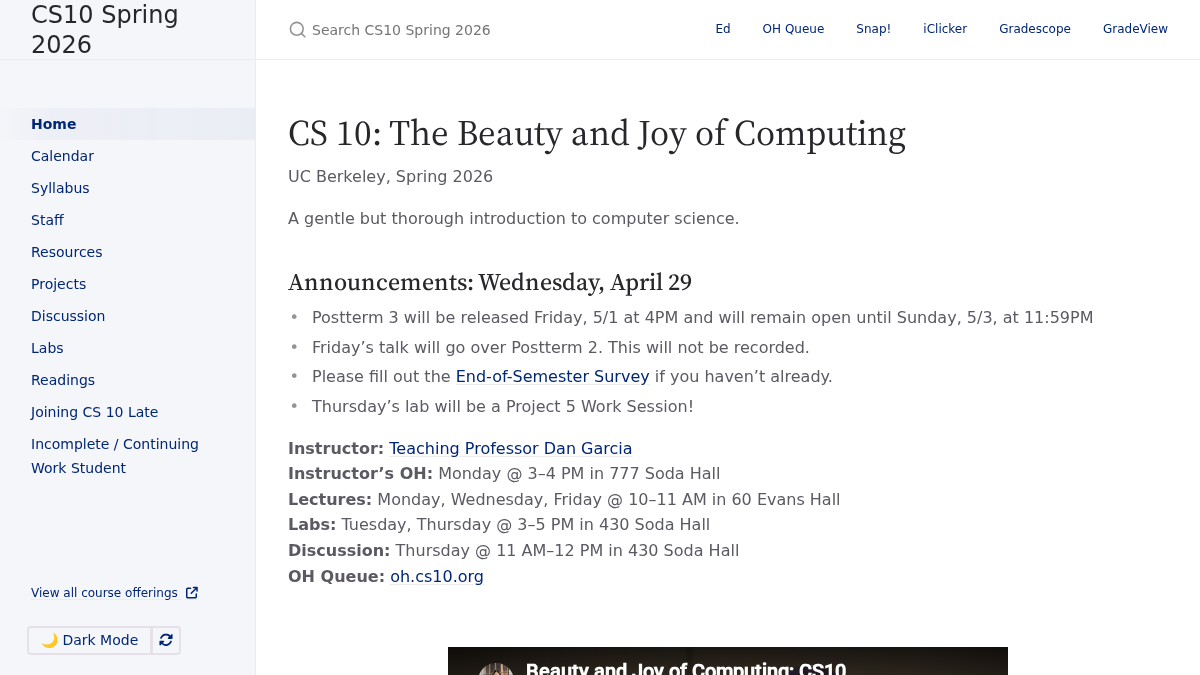 cs10.org 官网首页截图