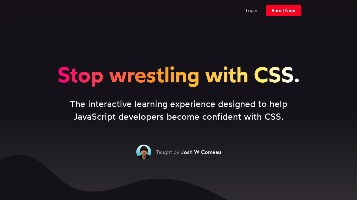 css-for-js.com 官网首页截图