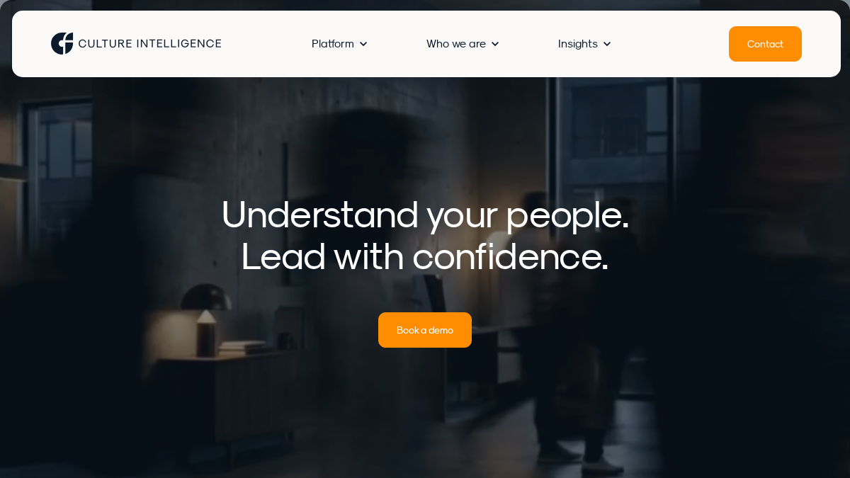cultureintelligence.io 官网首页截图