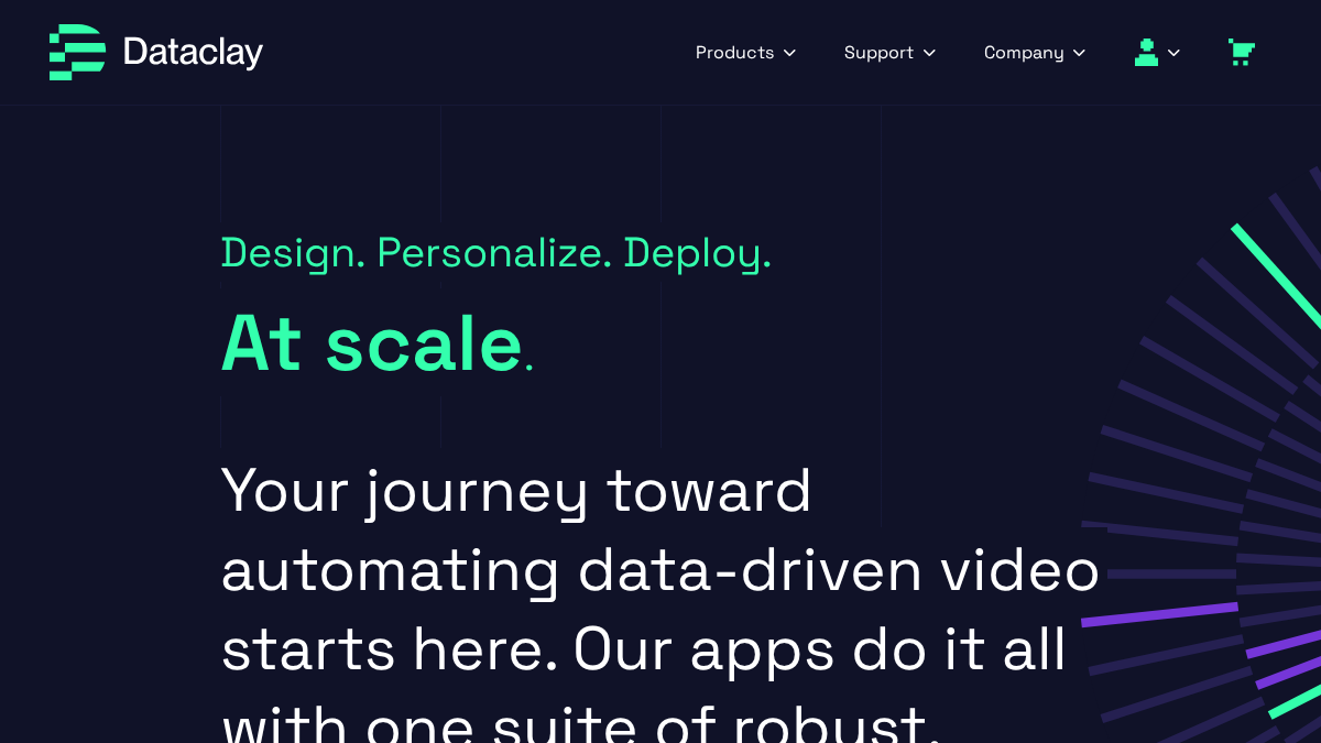 dataclay.com 官网首页截图