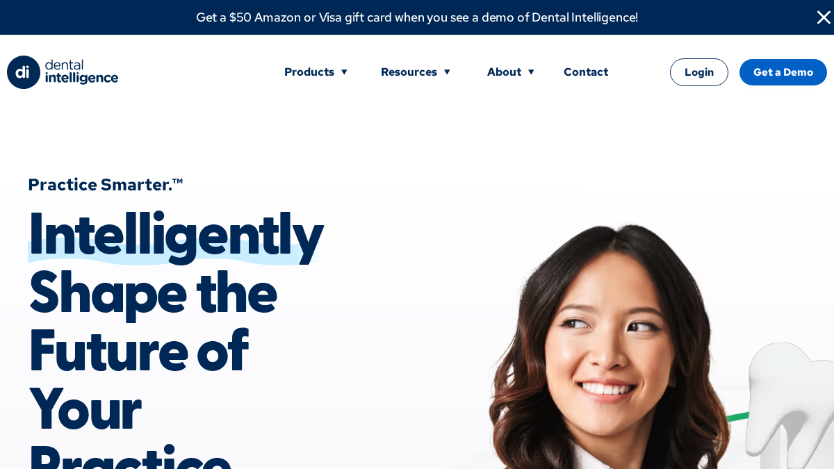 dentalintel.com 官网首页截图