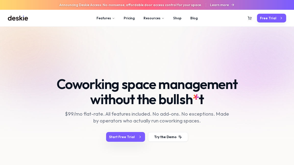 deskie.com 官网首页截图
