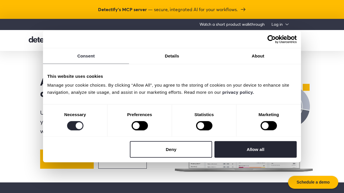 detectify.com 官网首页截图