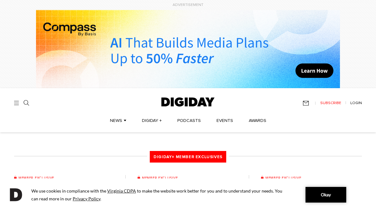 digiday.com 官网首页截图