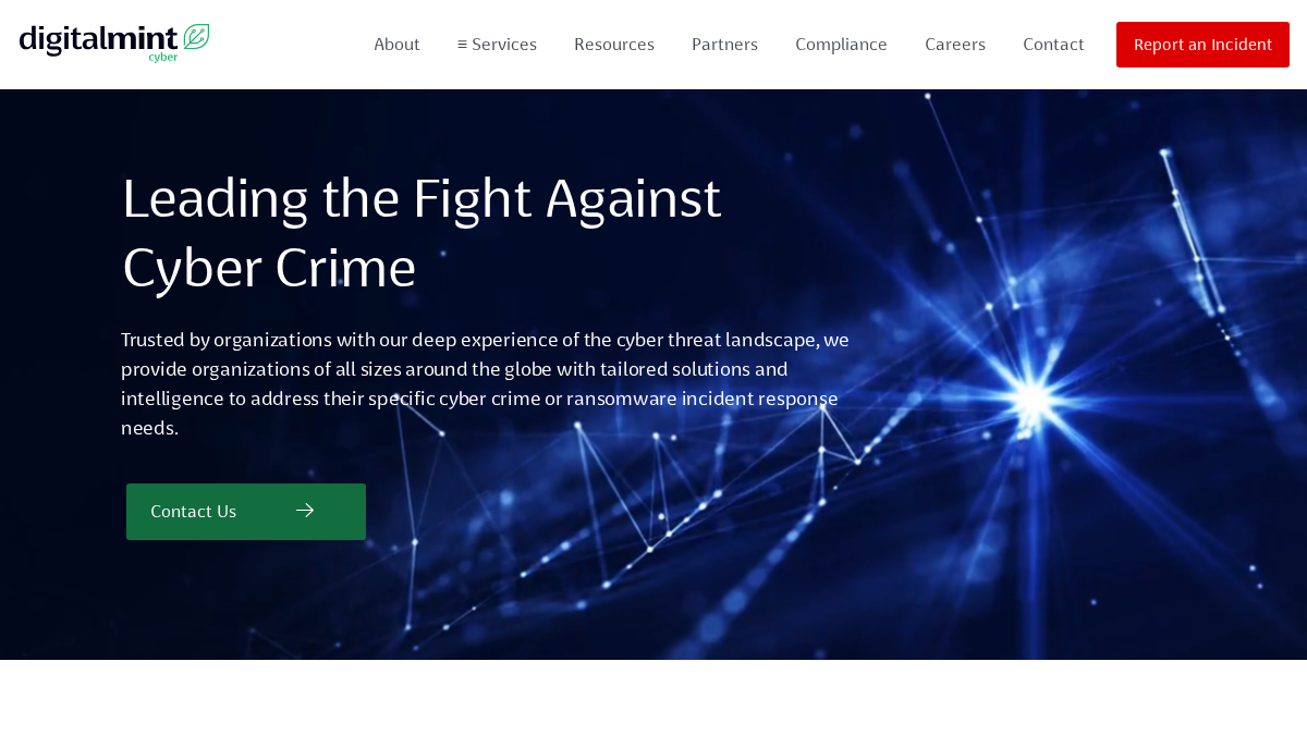 digitalmint.io 官网首页截图