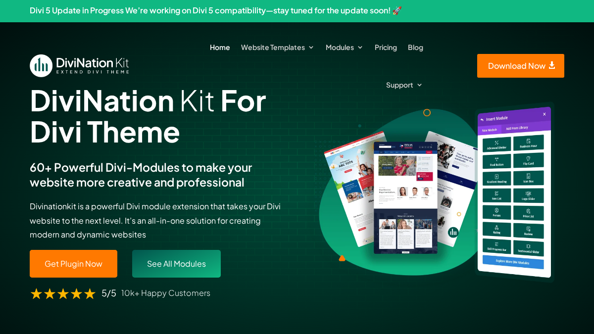 divinationkit.com 官网首页截图