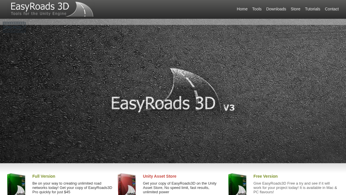 easyroads3d.com 官网首页截图