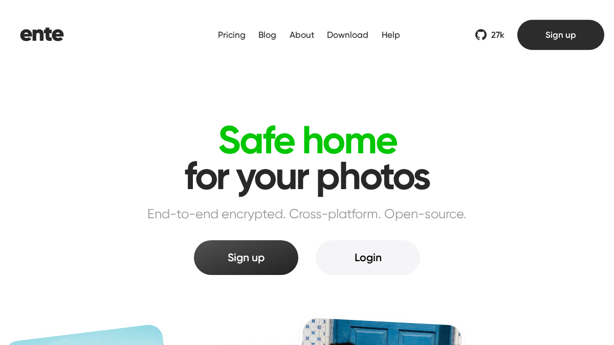 ente.com 官网首页截图