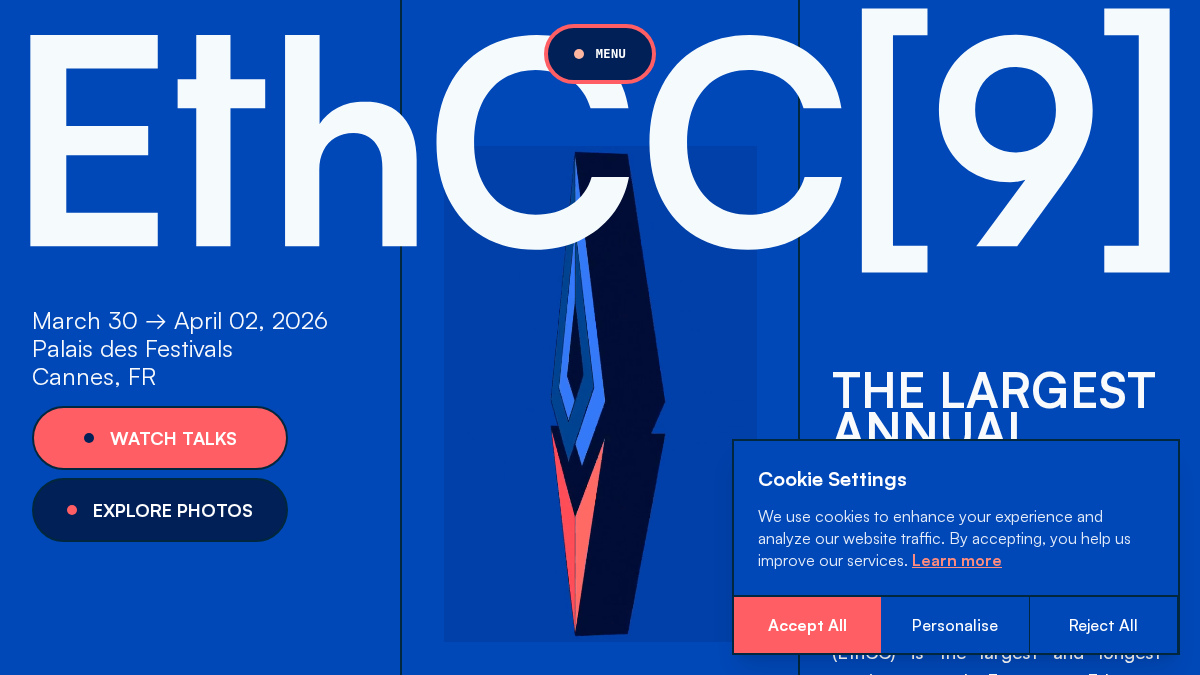 ethcc.io 官网首页截图