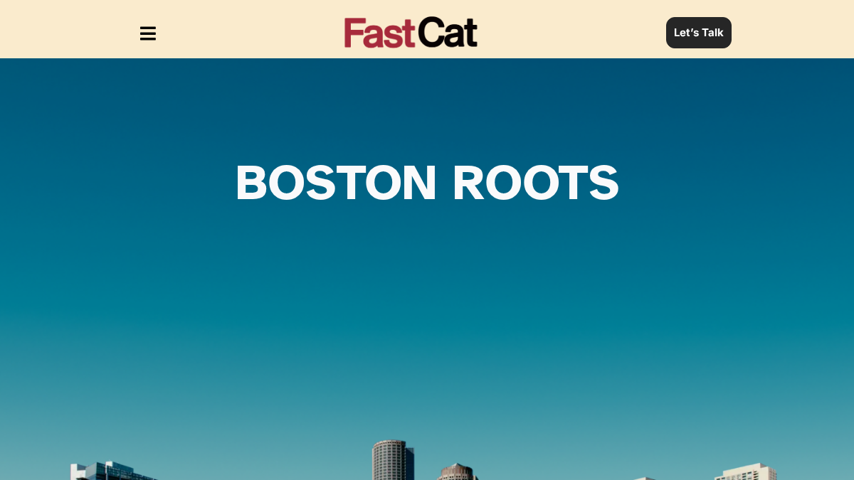 fastcat.co 官网首页截图