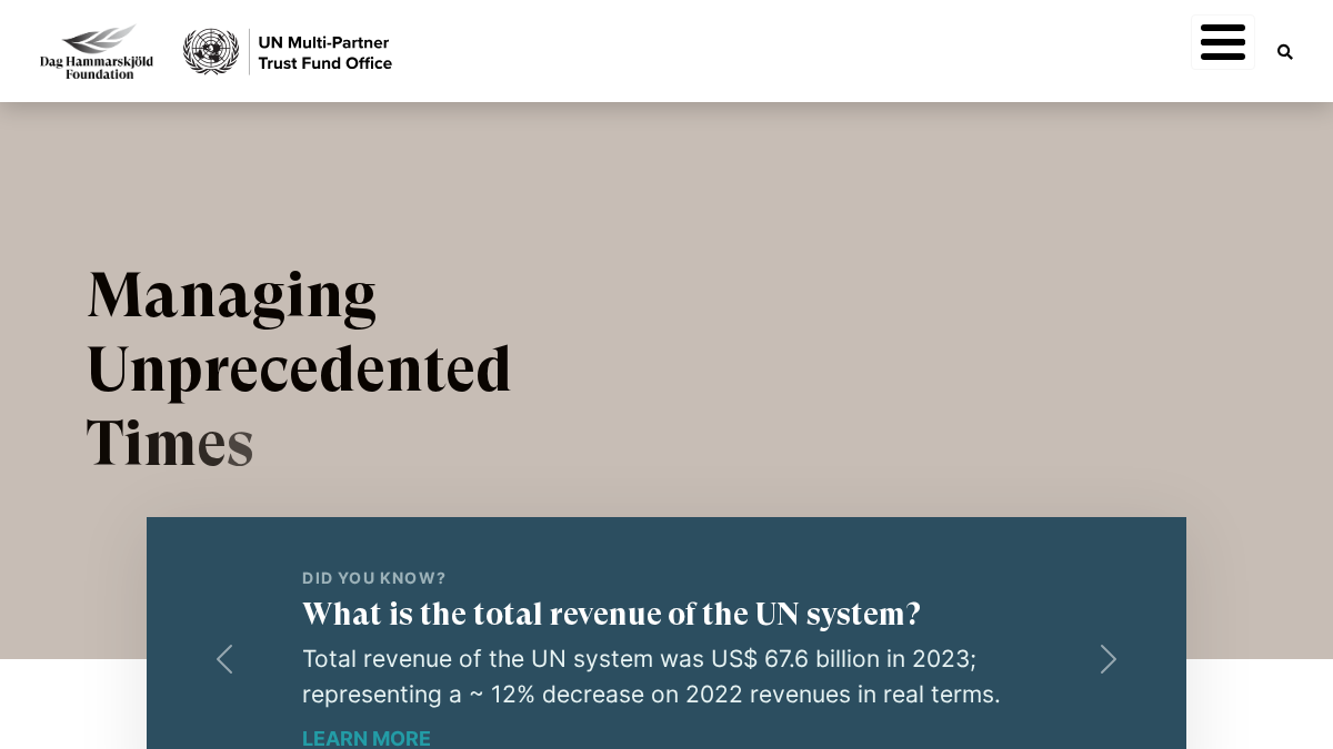 financingun.report 官网首页截图