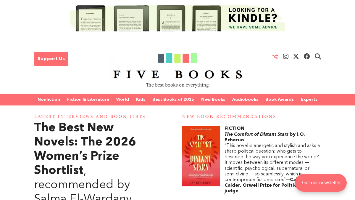 fivebooks.com 官网首页截图