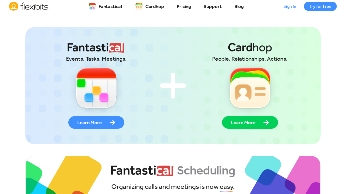 flexibits.com 官网首页截图