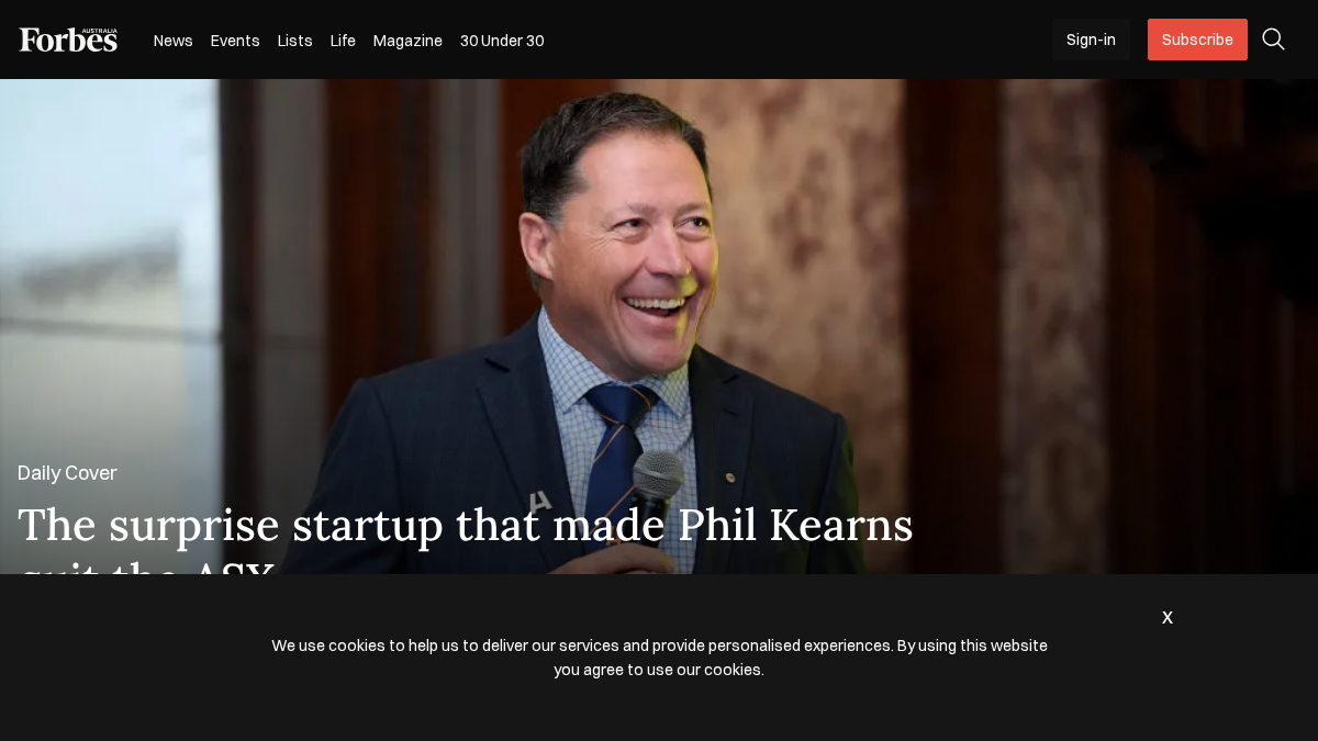 forbes.com.au 官网首页截图