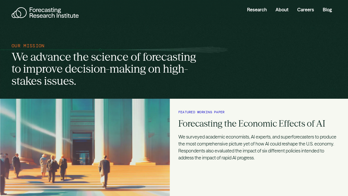 forecastingresearch.org 官网首页截图