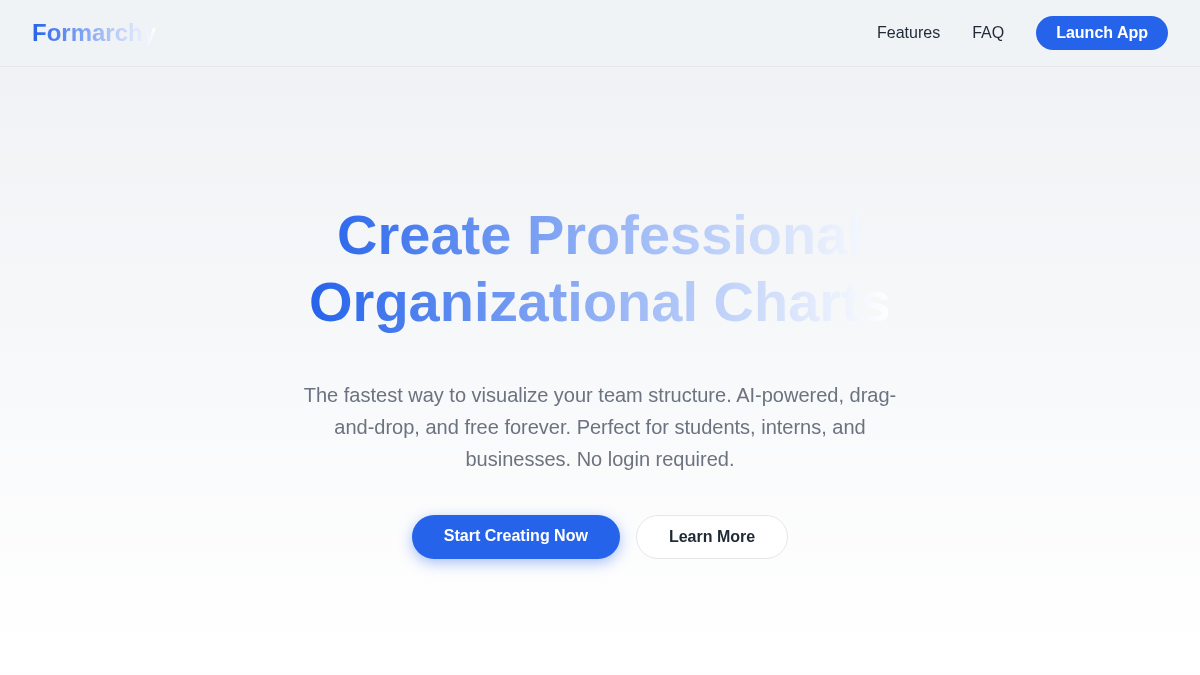 formarchy.com 官网首页截图