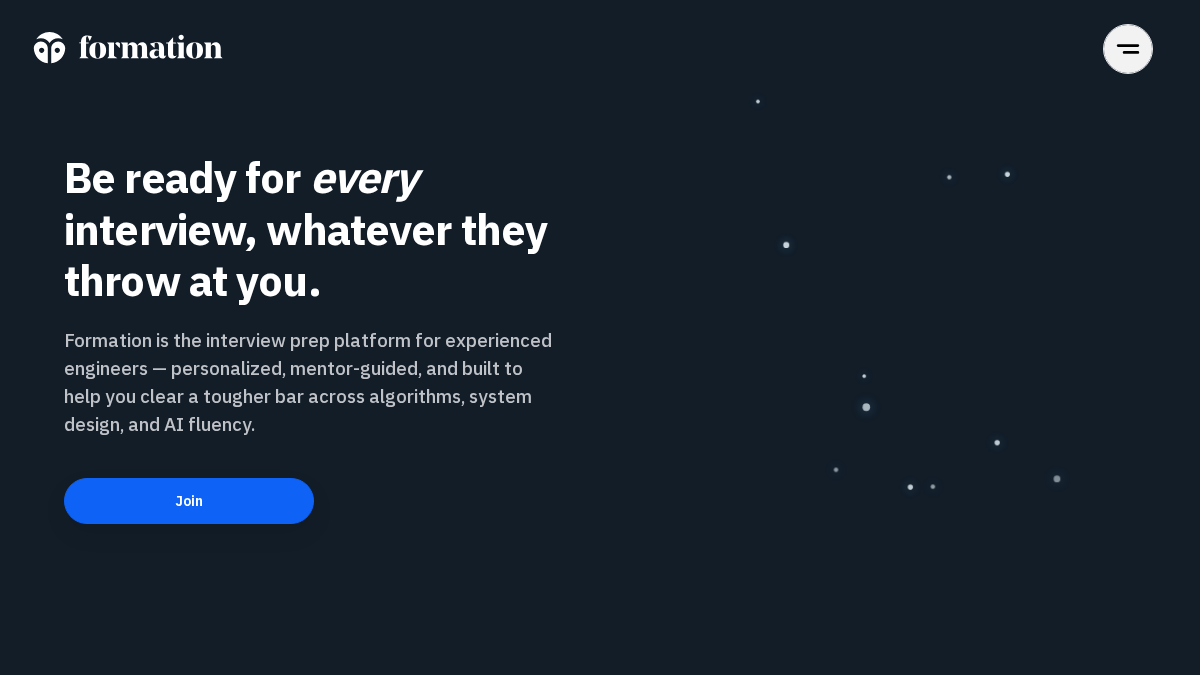 formation.dev 官网首页截图