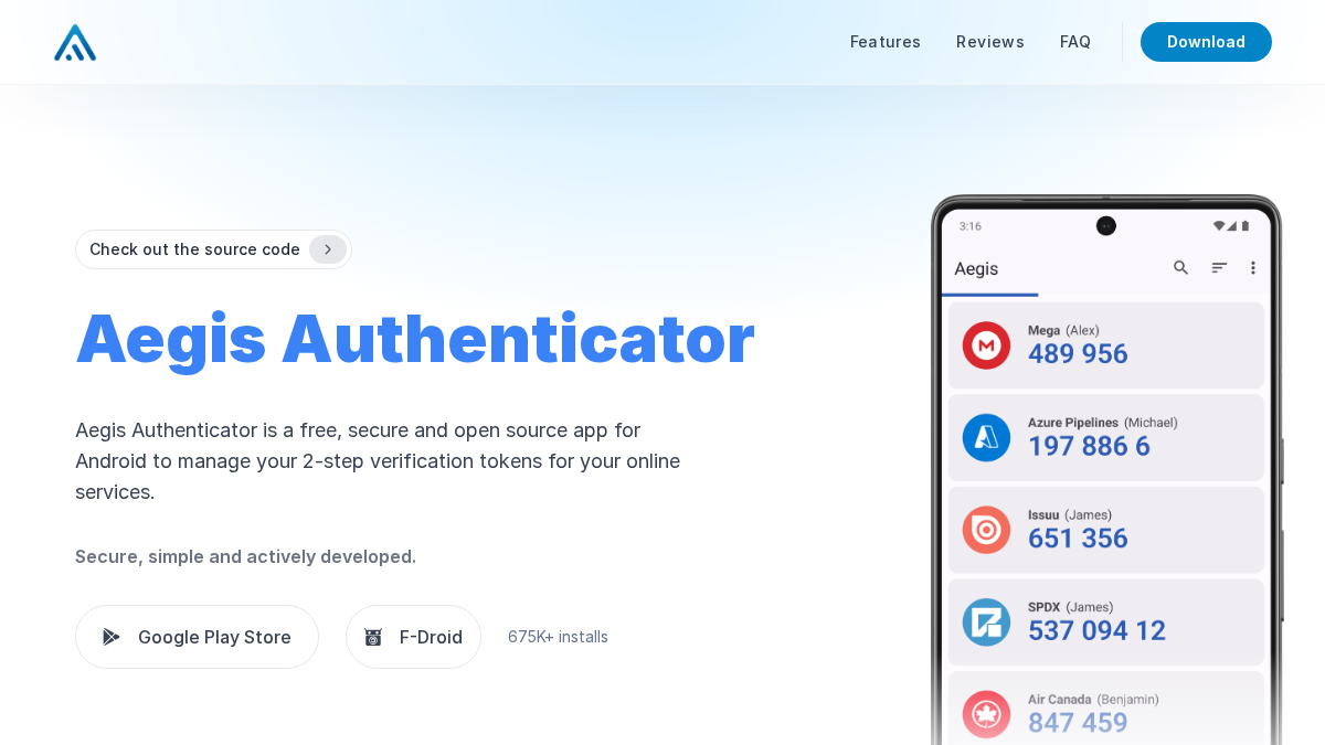 getaegis.app 官网首页截图