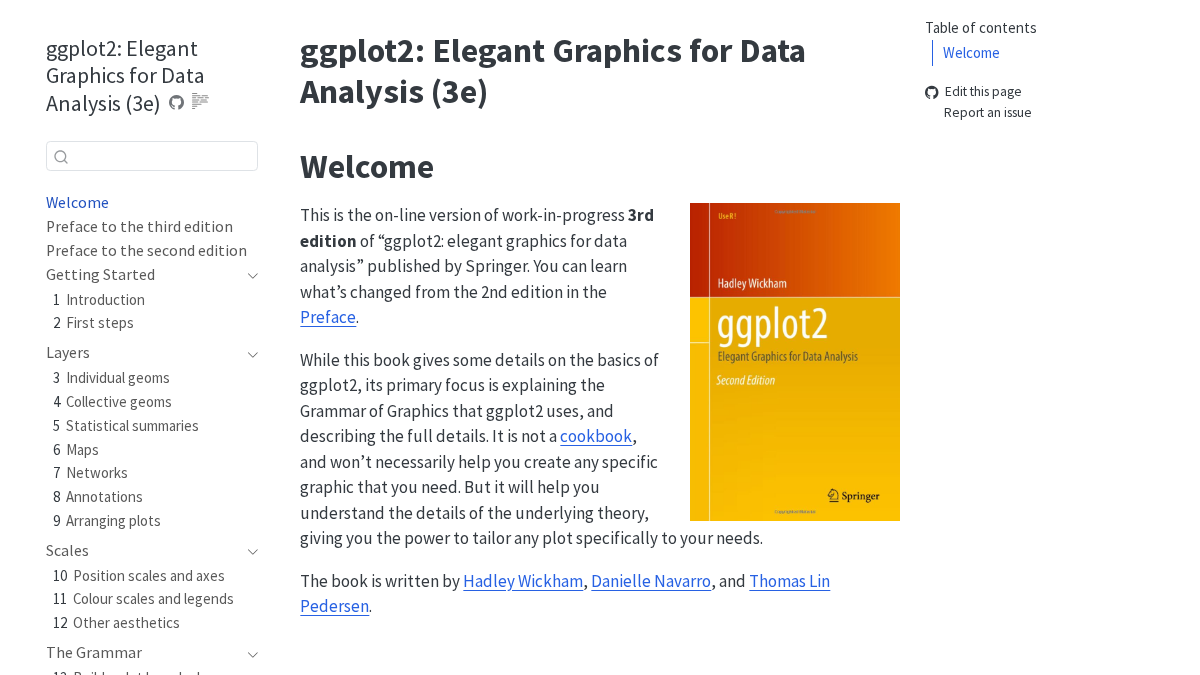 ggplot2-book.org 官网首页截图