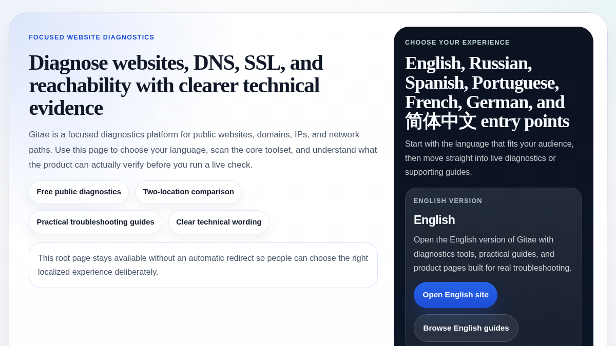 gitae.com 官网首页截图