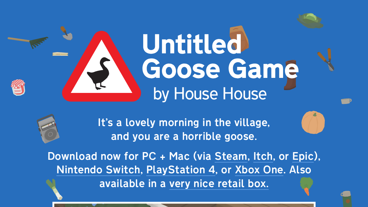 goose.game 官网首页截图