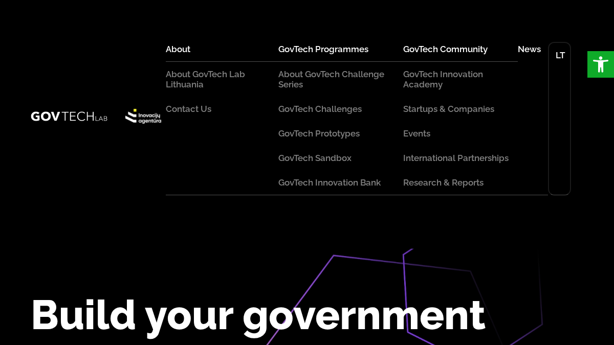 govtechlab.lt 官网首页截图