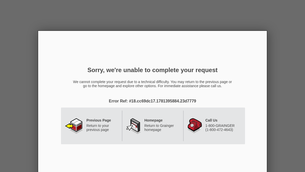 grainger.com 官网首页截图