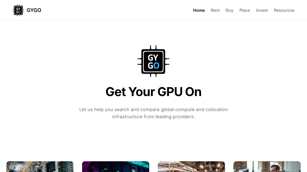 gygo.com 官网首页截图