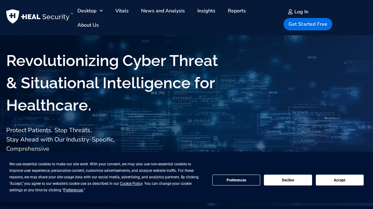 healsecurity.com 官网首页截图
