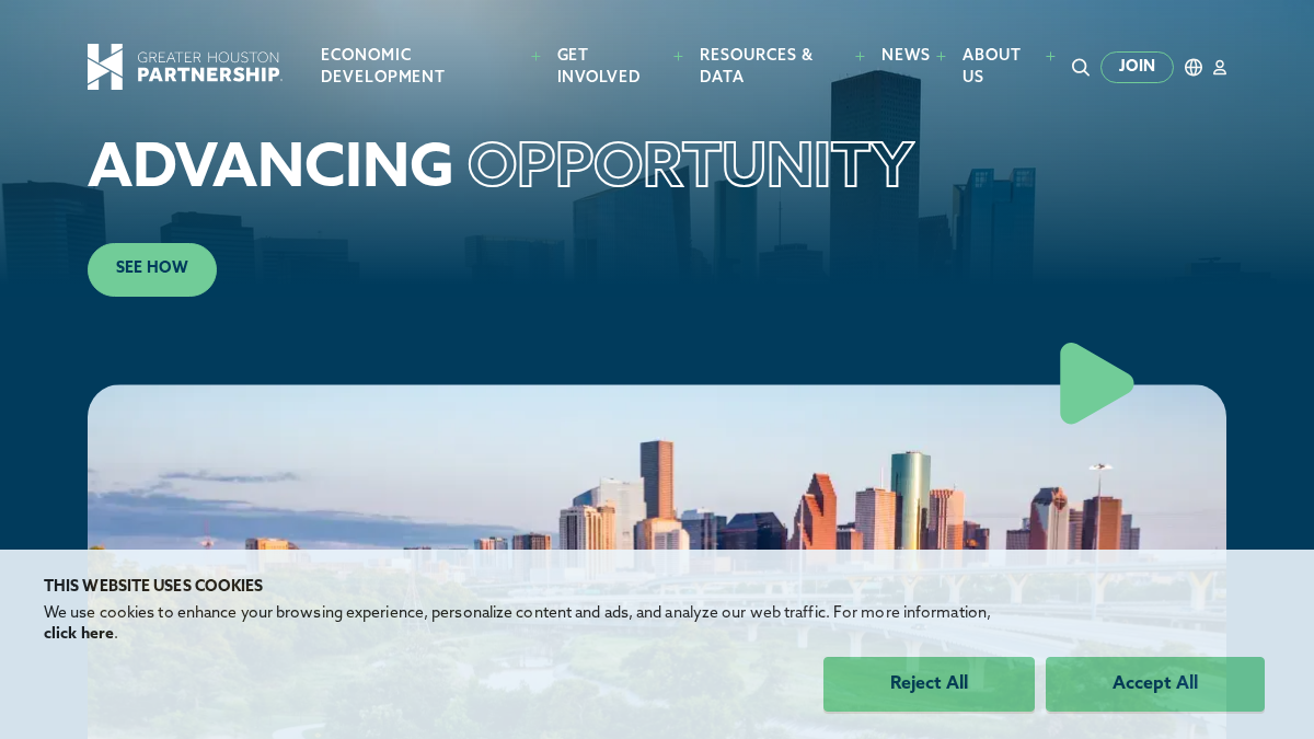 houston.org 官网首页截图