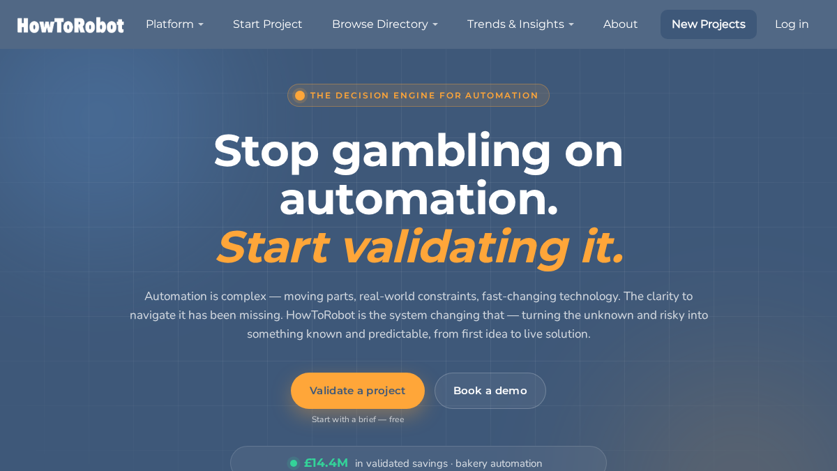 howtorobot.com 官网首页截图