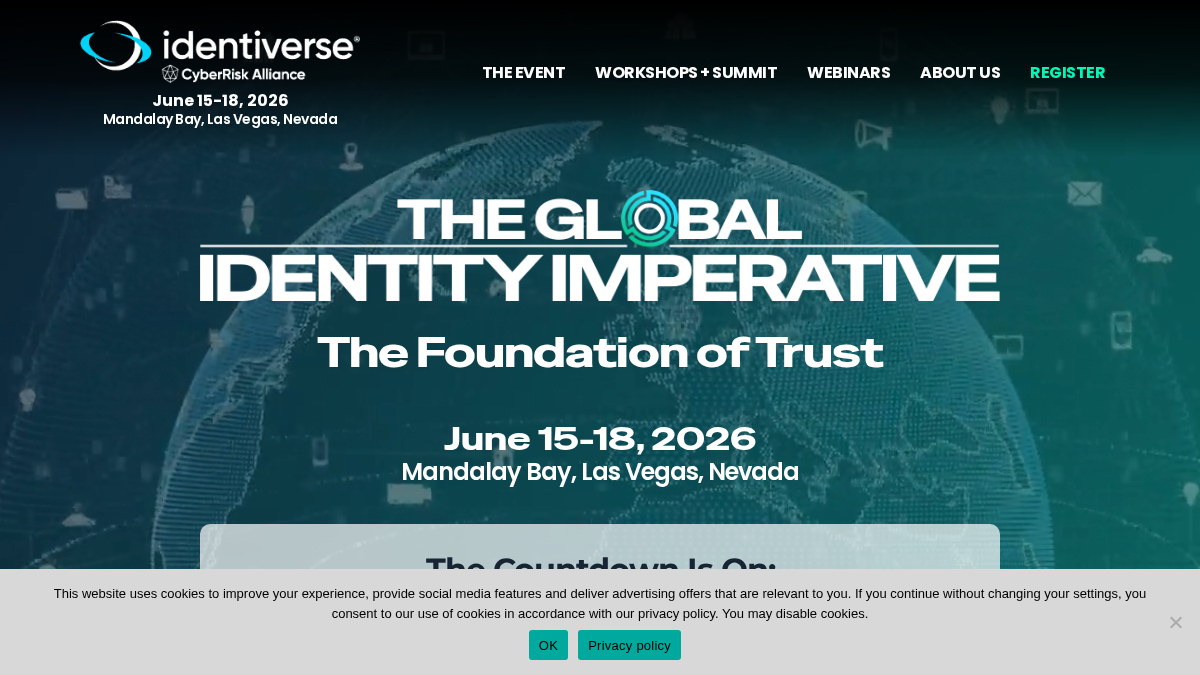 identiverse.com 官网首页截图