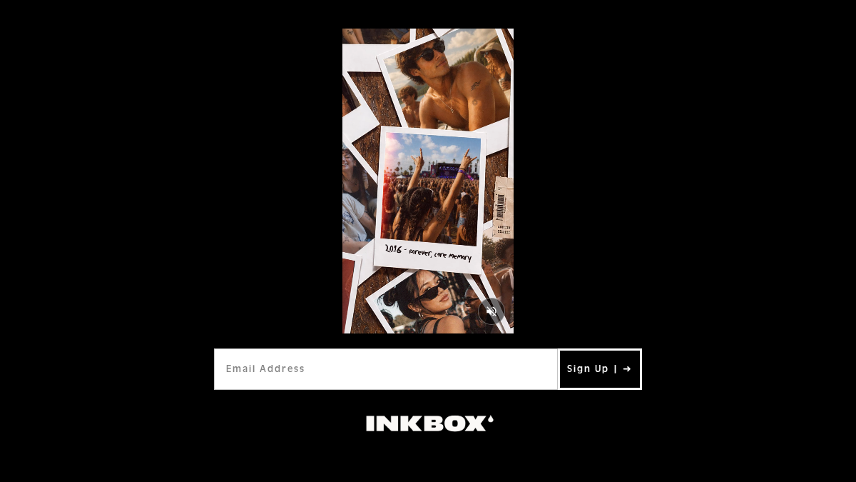 inkbox.com 官网首页截图
