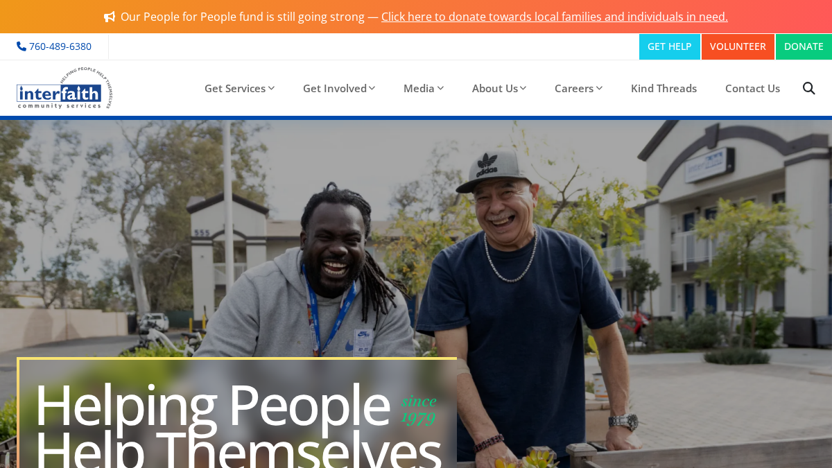 interfaithservices.org 官网首页截图
