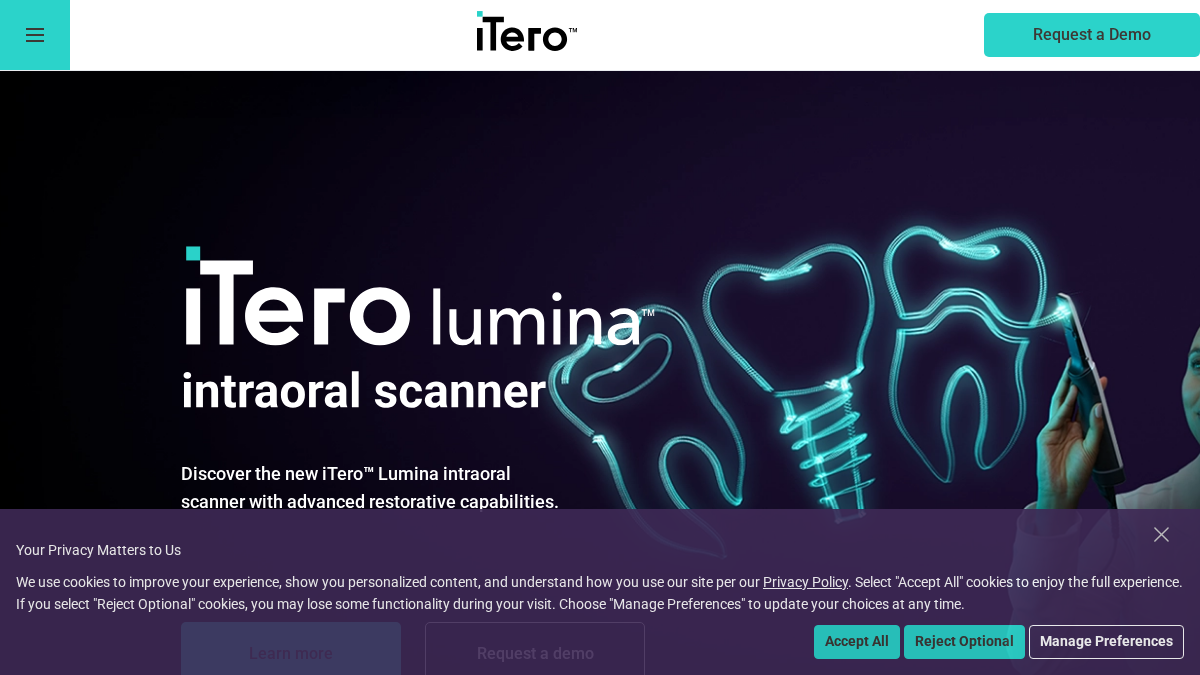 itero.com 官网首页截图