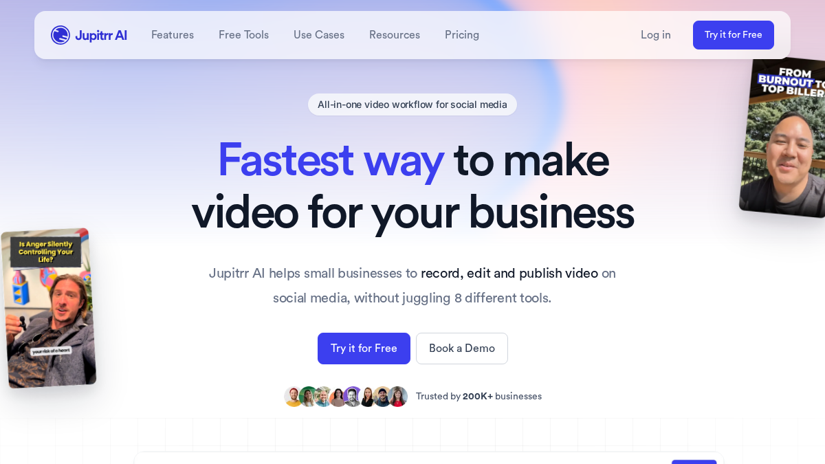 jupitrr.com 官网首页截图