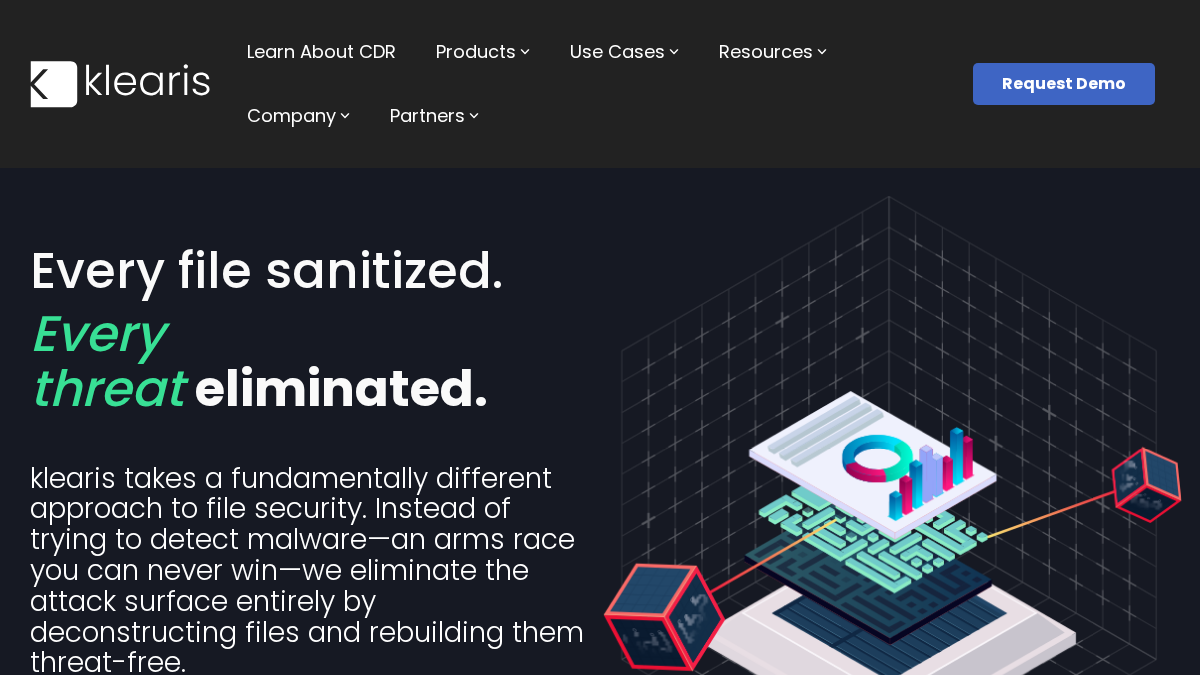 klearis.com 官网首页截图