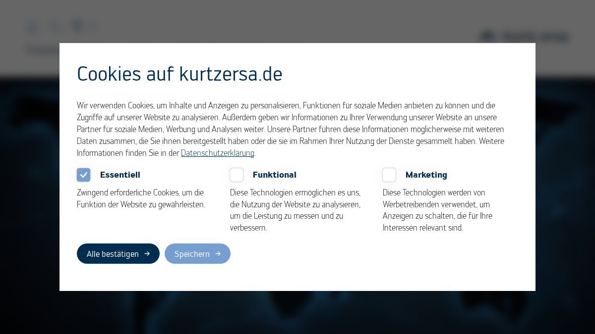 kurtz.de 官网首页截图