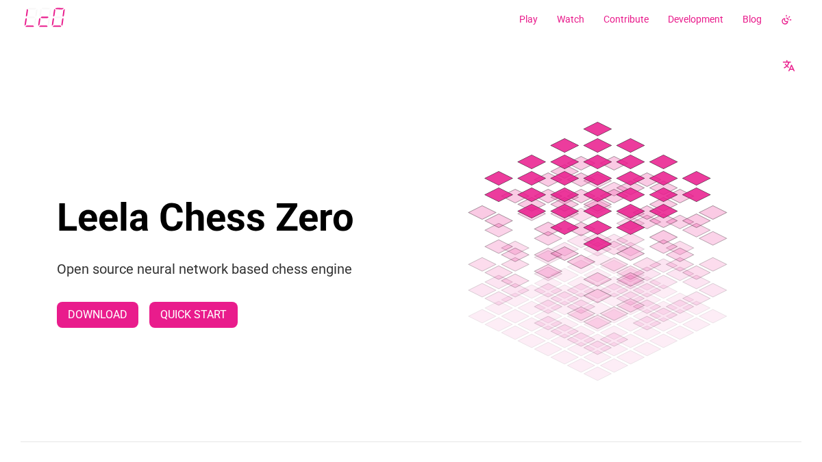 lczero.org 官网首页截图