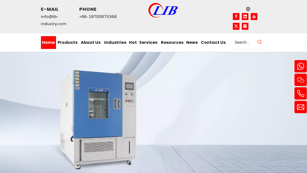 lib-industry.com 官网首页截图