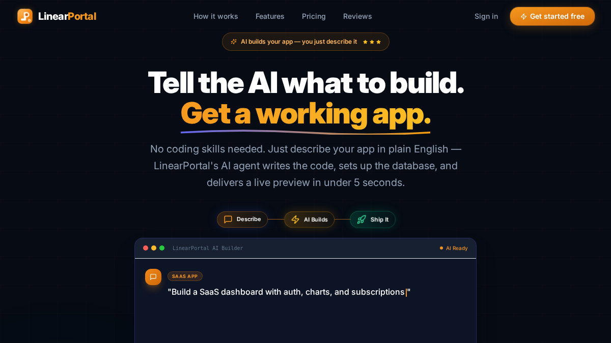 linearportal.com 官网首页截图