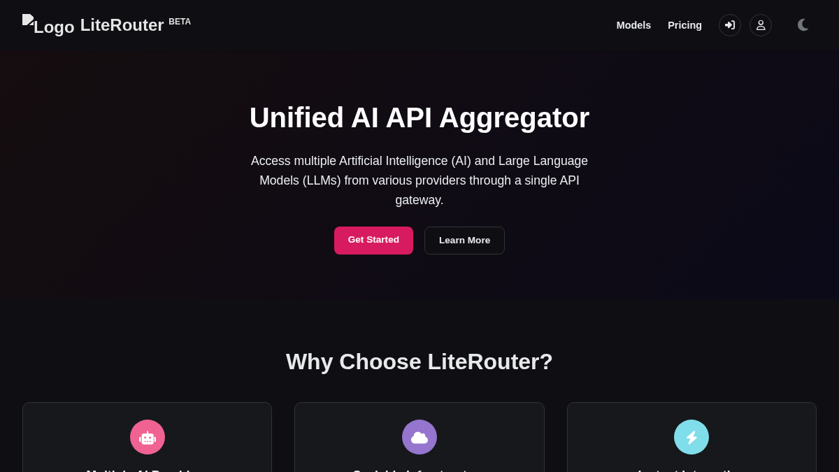 literouter.com 官网首页截图