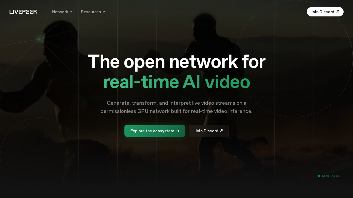 livepeer.org 官网首页截图