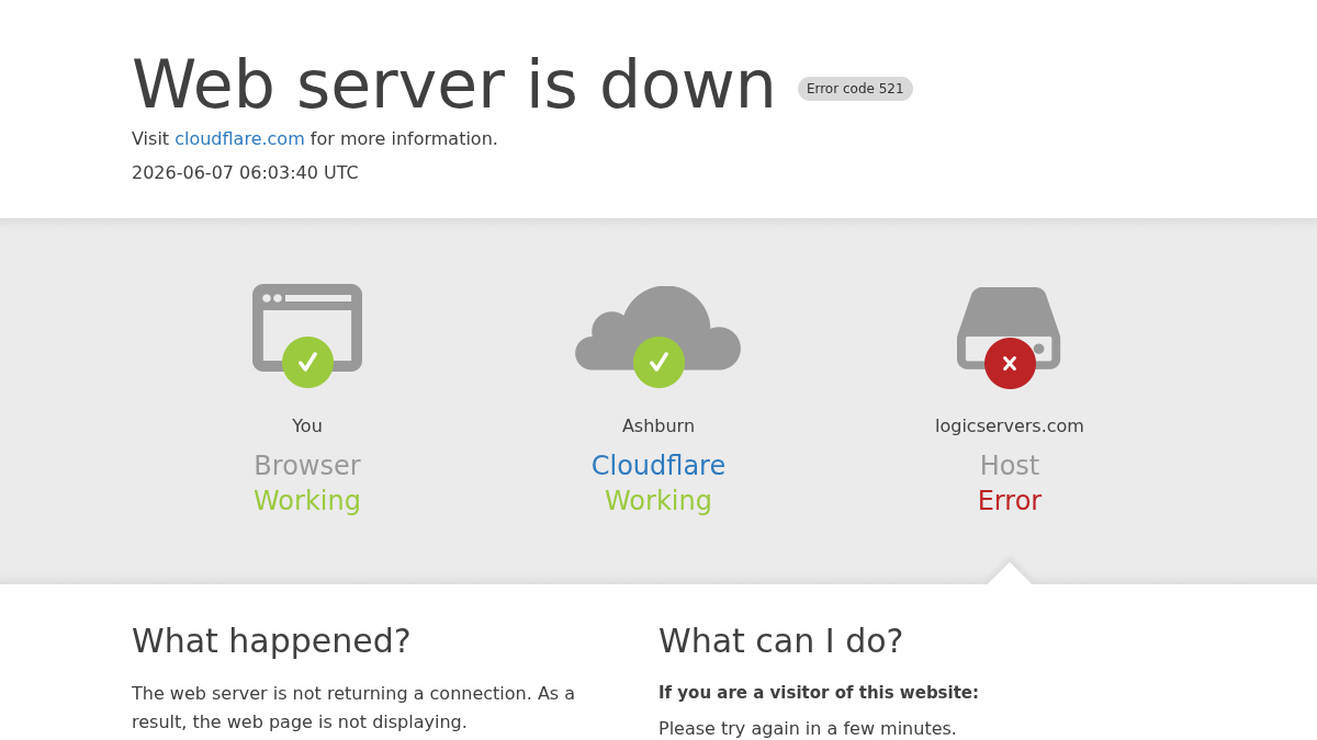 logicservers.com 官网首页截图