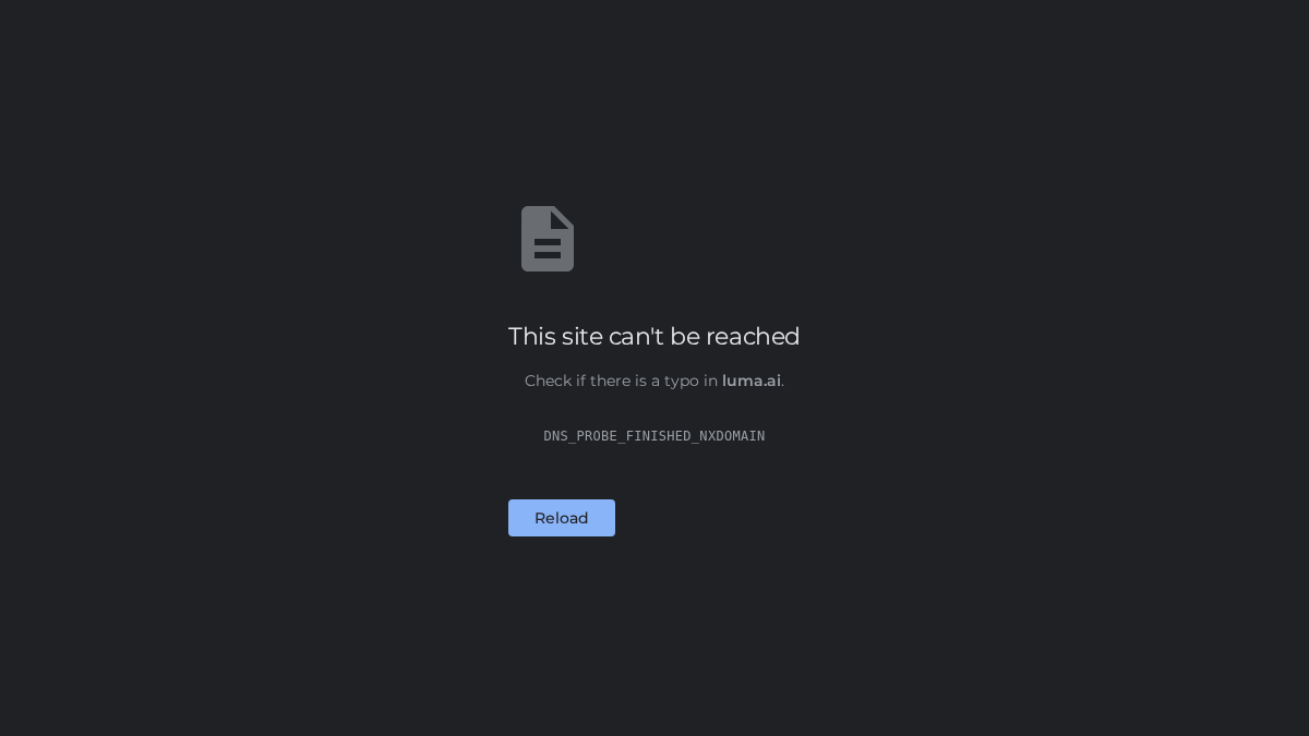 luma.ai 官网首页截图