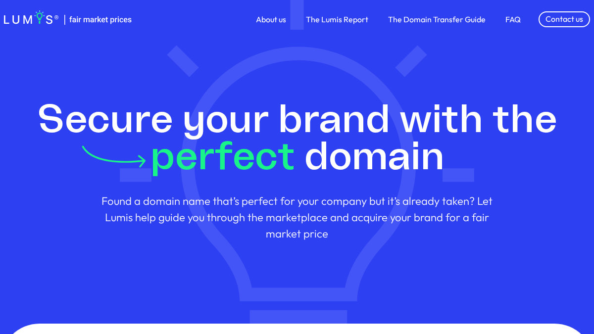 lumis.com 官网首页截图