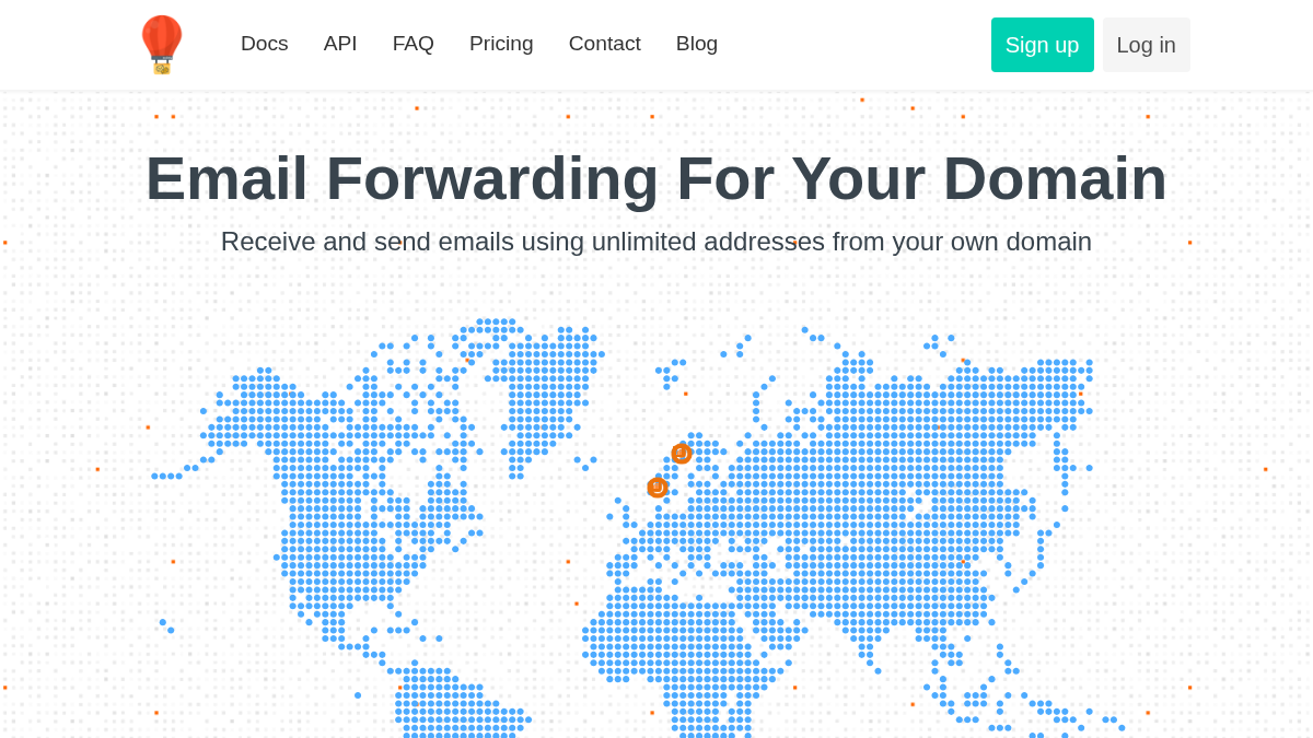 mailwip.com 官网首页截图