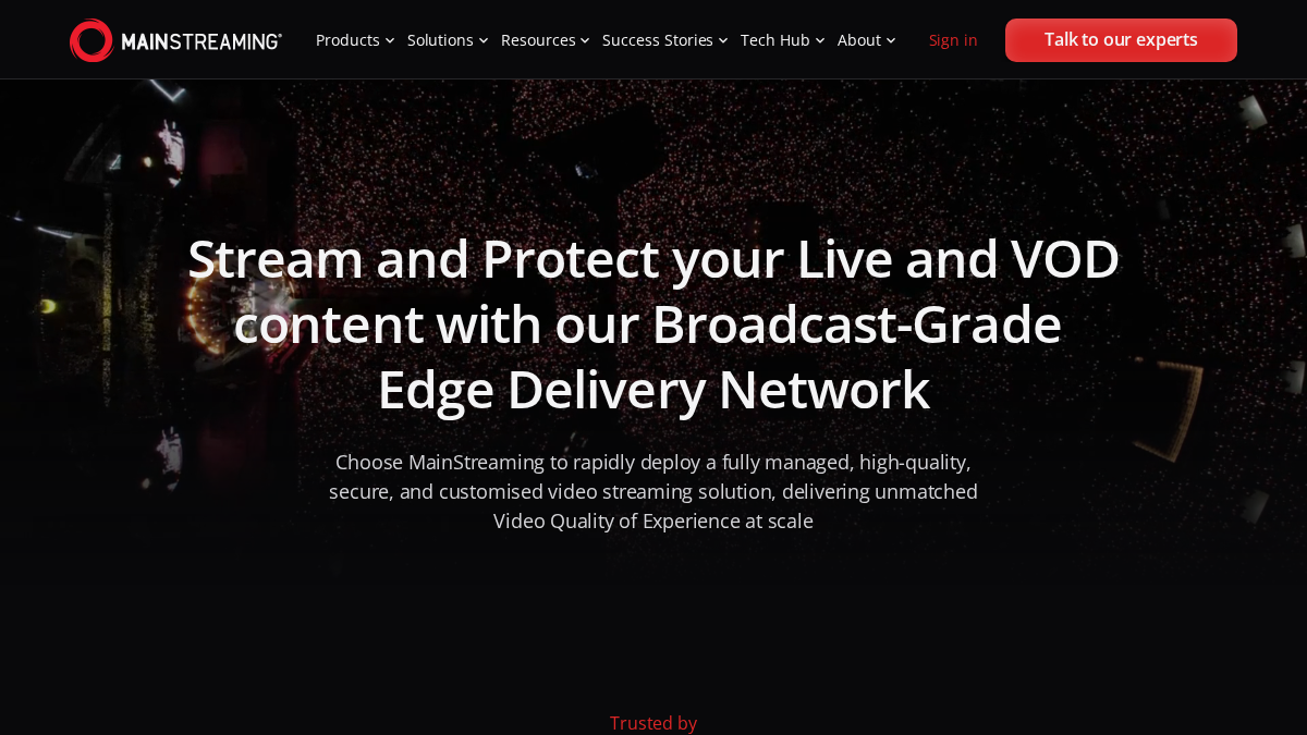 mainstreaming.com 官网首页截图