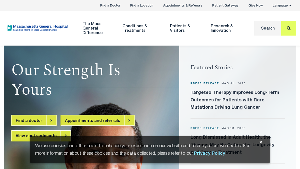 massgeneral.org 官网首页截图