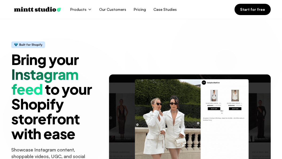 minttstudio.com 官网首页截图